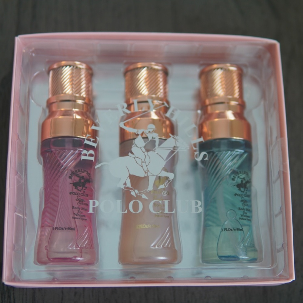 Beverly Hills Polo Club Perfume Set NWT